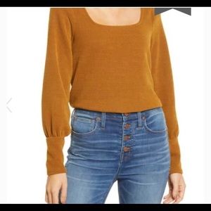 Madewell square neck top